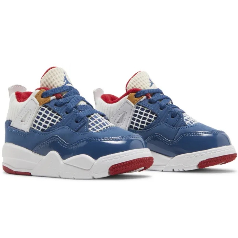 Jordan Kids Blue White Red Sneakers